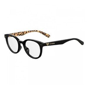 NEW MOSCHINO EYEGLASSES BLACK WOMEN EYEWEAR MOSCHINO MOL518 0807 00